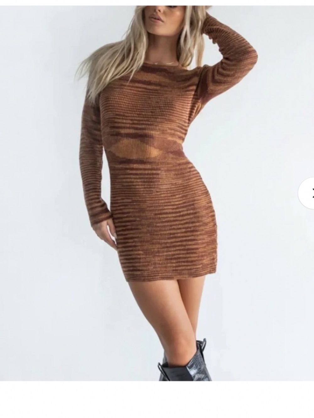 Princess Polly Kadence Sweater Dress in Size S/M  Fall Dress/Cozy/Mini